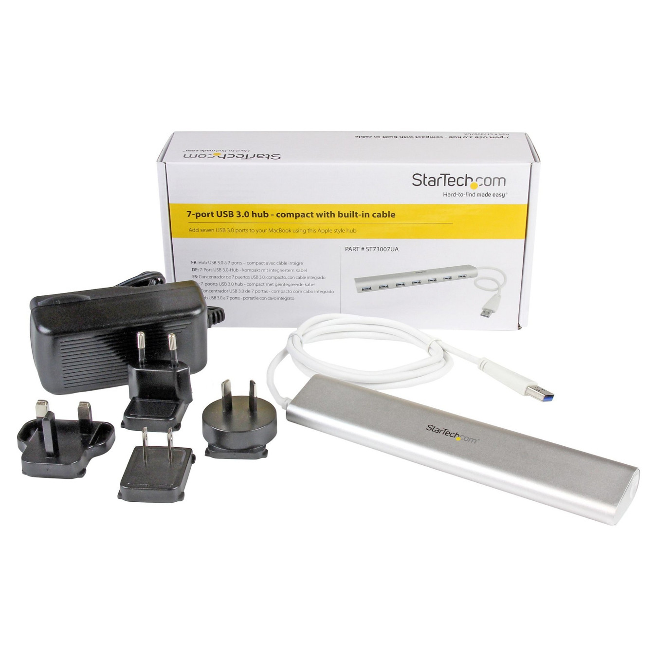 StarTech 7 PORT COMPACT USB 3.0 HUB — Buy in Cyprus with Fast Delivery