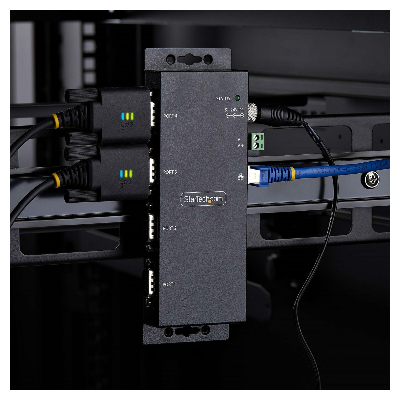StarTech NOTZ StarTech 4P SERIAL TO ETHERNET ADAPTER — Buy in Cyprus with Fast Delivery