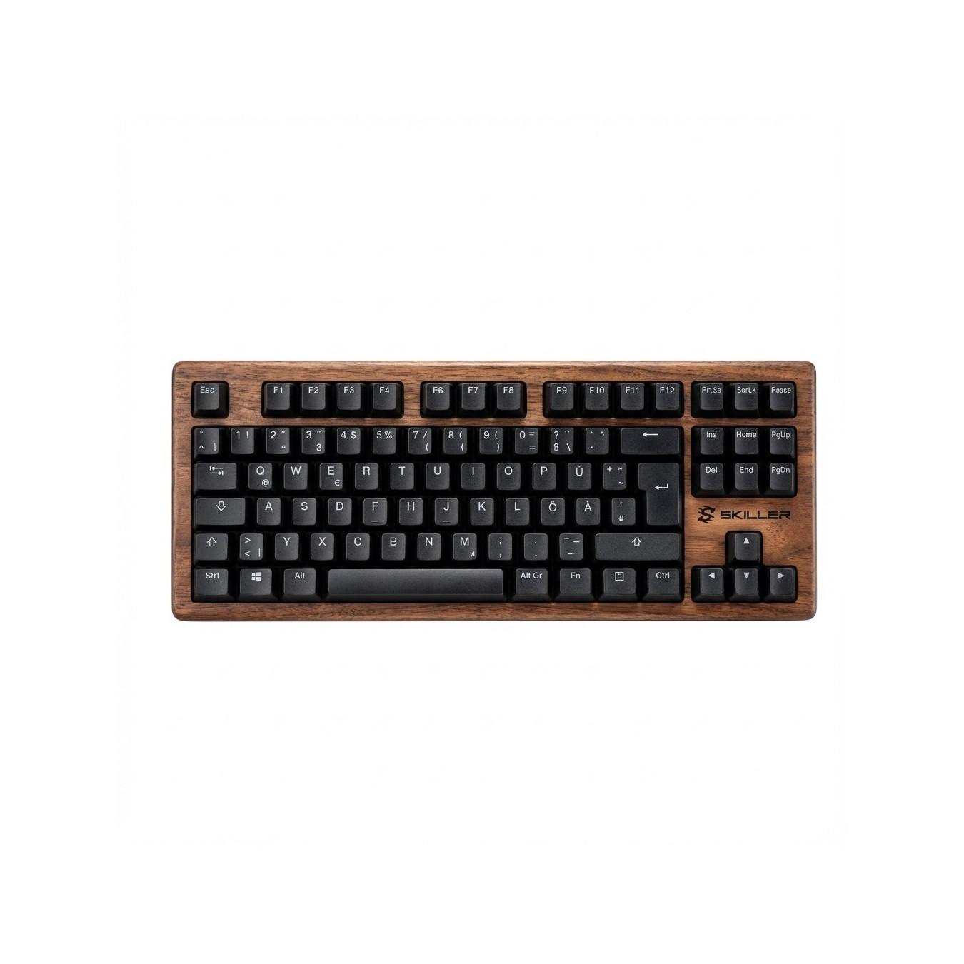 SKILLER SGK50 S4 Gen2 Wood PBT(holz schwarz. IT-Layout. Gateron G Pro 3.0 Yellow) — Buy in Cyprus with Fast Delivery