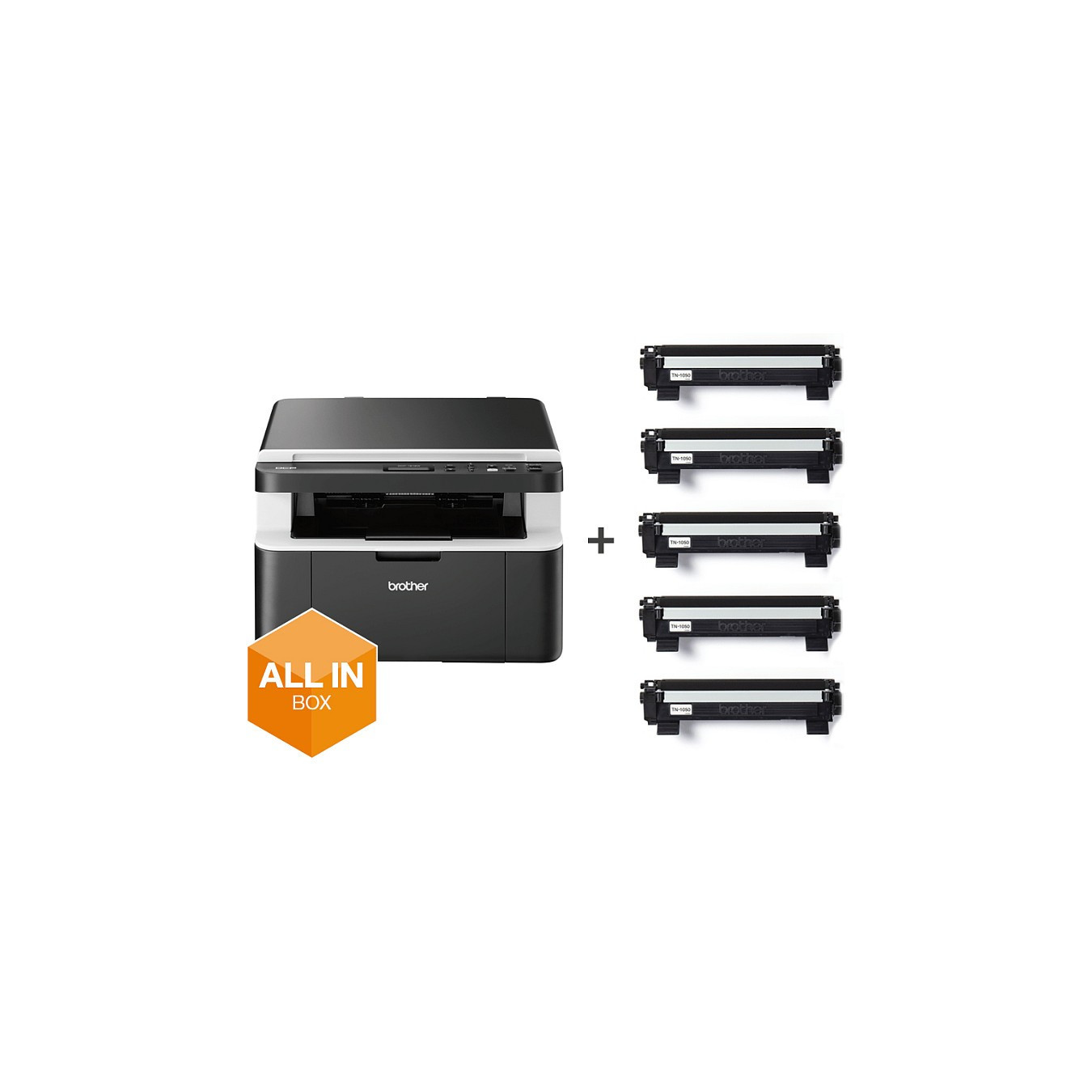 L Brother DCP-1612WVB - A4 - Schwarz - Silber — Buy in Cyprus with Fast Delivery