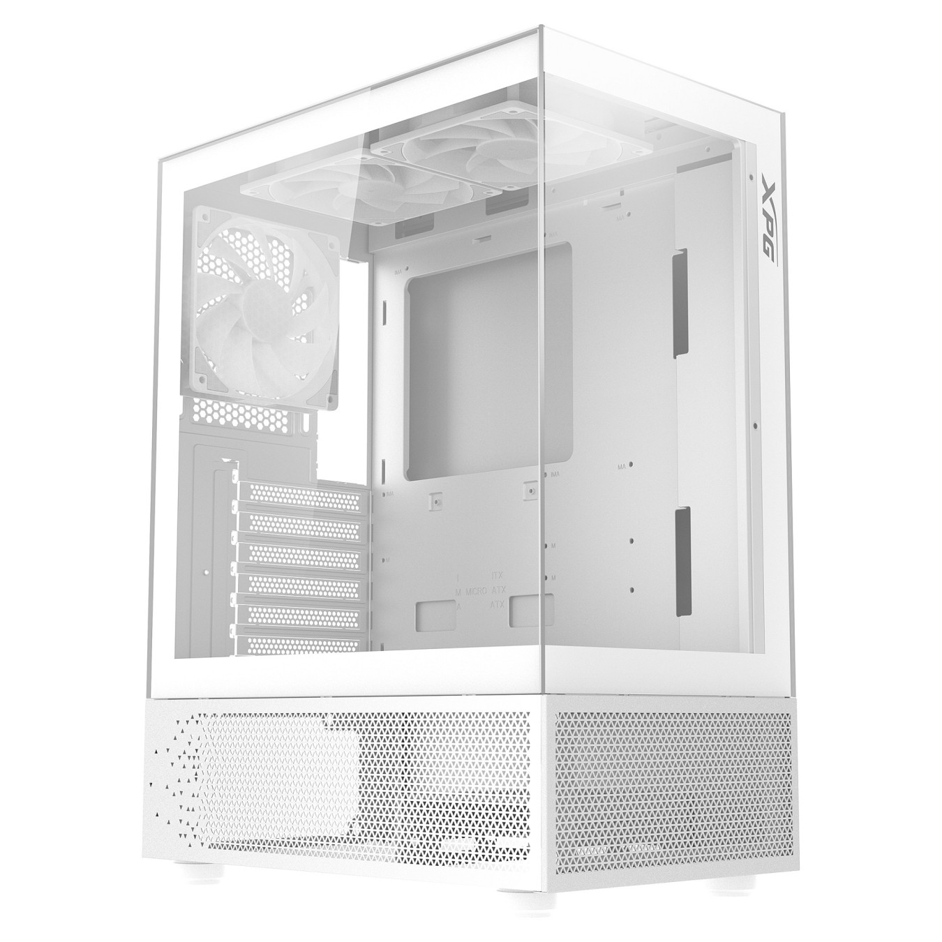 XPG Invader X Mini ATX Midi Tower weiß 5x120mm ARGB USB C — Buy in Cyprus with Fast Delivery
