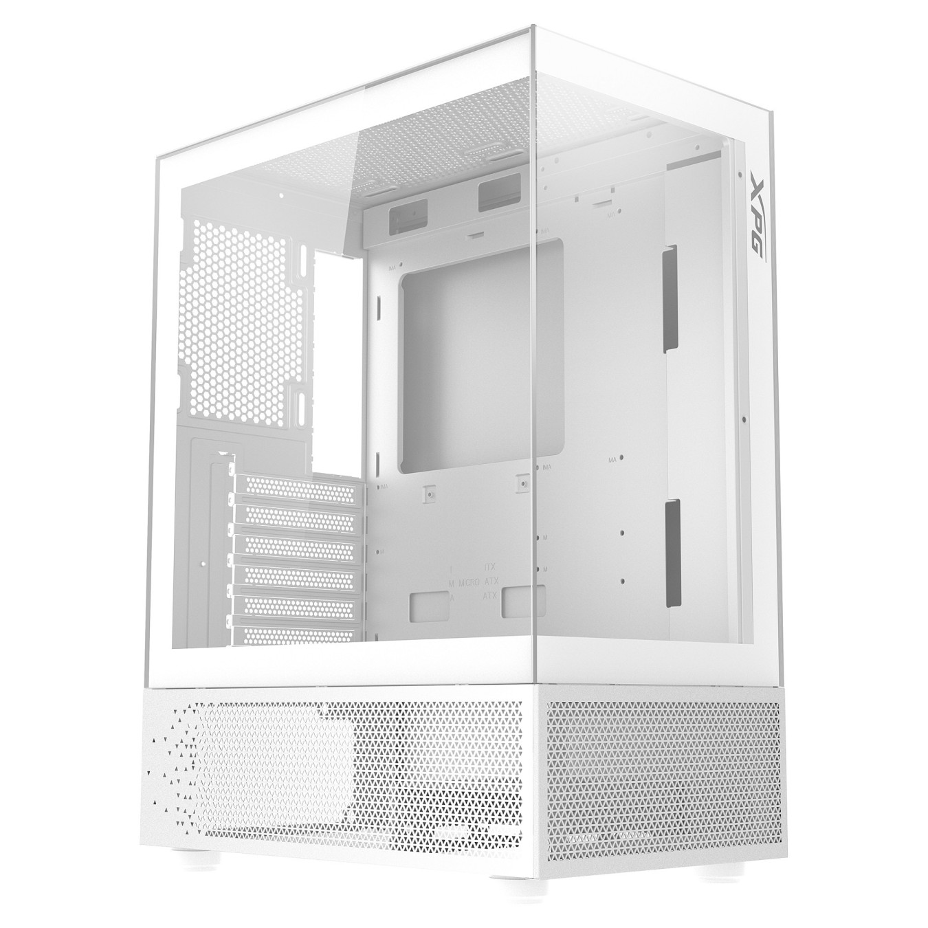 XPG Invader X Mini ATX Midi Tower weiß 5x120mm ARGB USB C — Buy in Cyprus with Fast Delivery