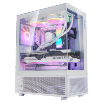 XPG Invader X Mini ATX Midi Tower weiß 5x120mm ARGB USB C — Buy in Cyprus with Fast Delivery