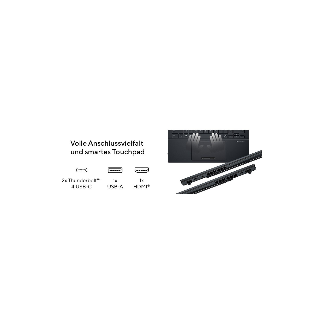 ASUS Zenbook Duo UX8406CA-PZ195X Core Ultra 9 285H 32GB 2TB 14' WQXGA+ OLED Touch Win11 Pro — Buy in Cyprus with Fast Delivery