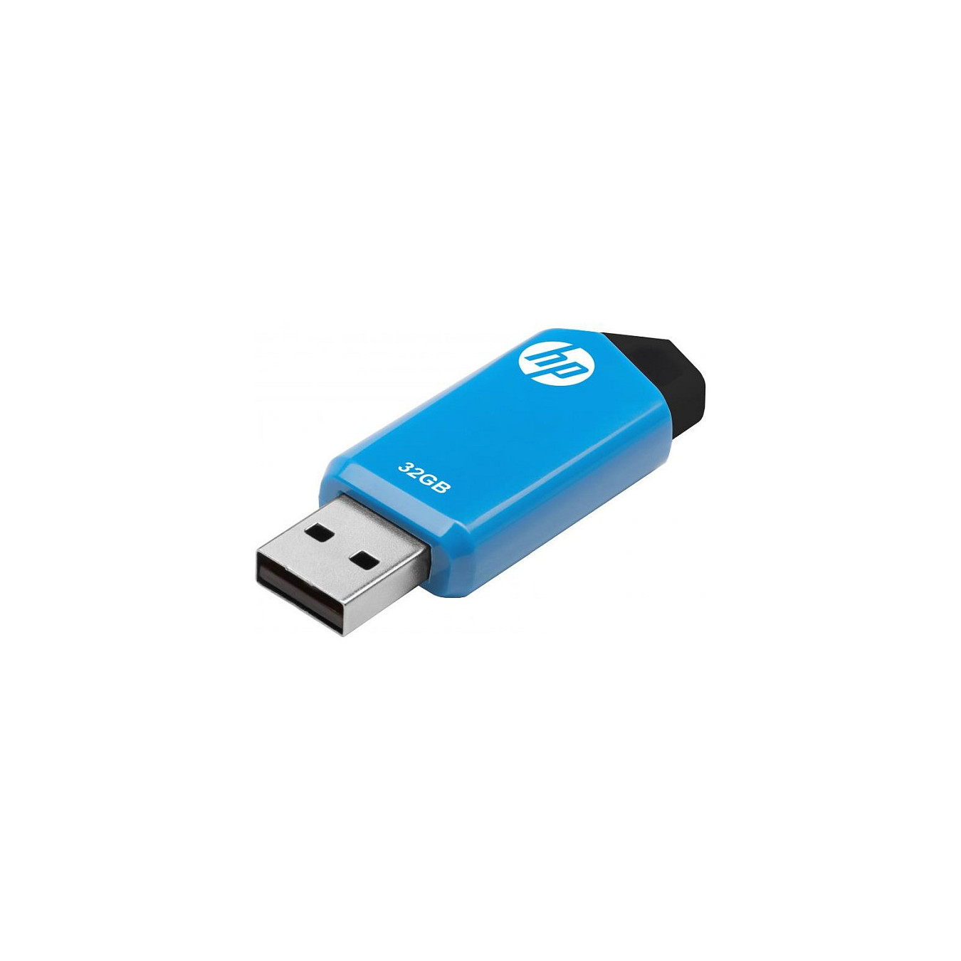 STICK 32GB HP v150w 2.0 Flash Drive (black blue) retail — Buy in Cyprus with Fast Delivery