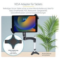 D StarTech VESA MOUNT ADAPTER FOR TABLETS — Buy in Cyprus with Fast Delivery