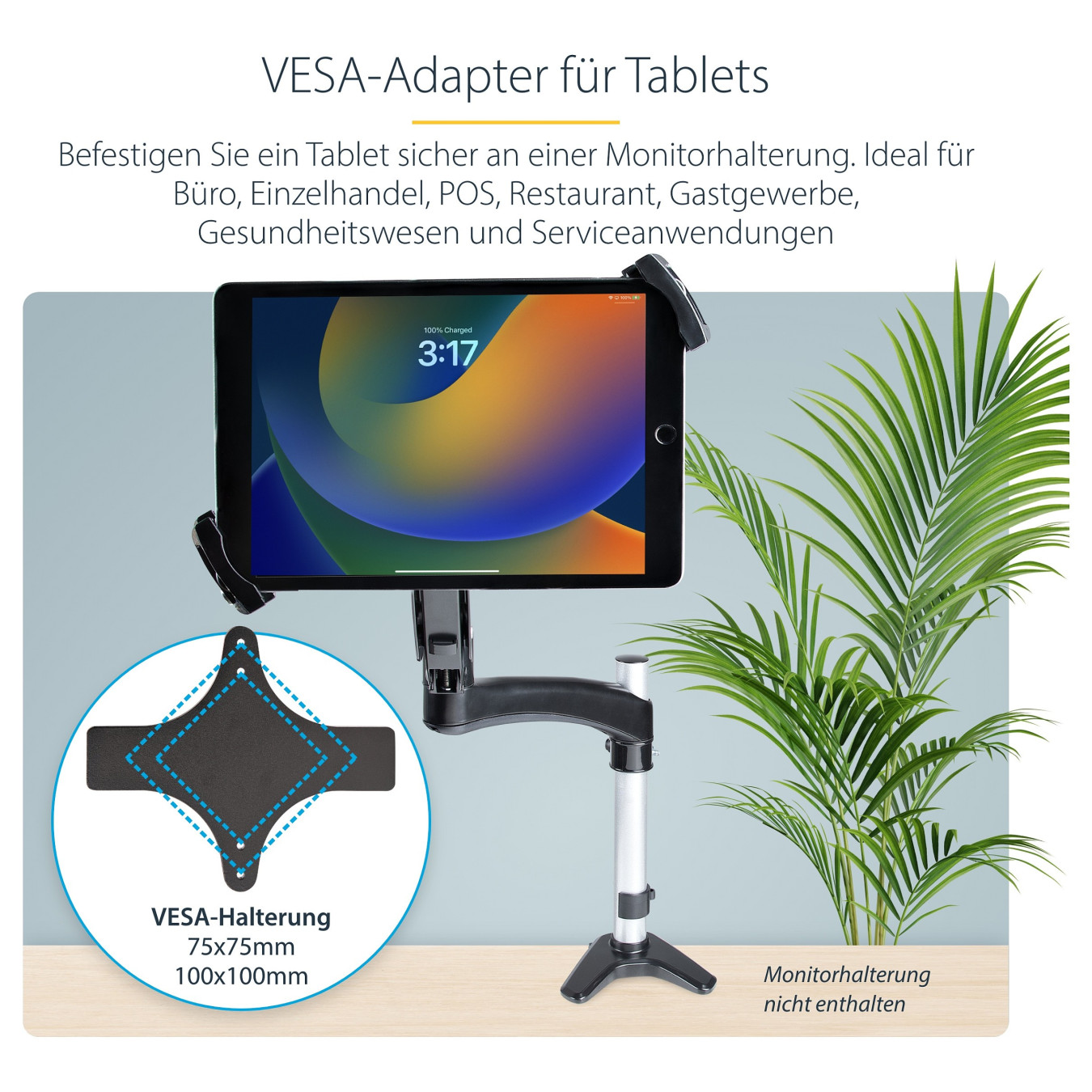 D StarTech VESA MOUNT ADAPTER FOR TABLETS — Buy in Cyprus with Fast Delivery