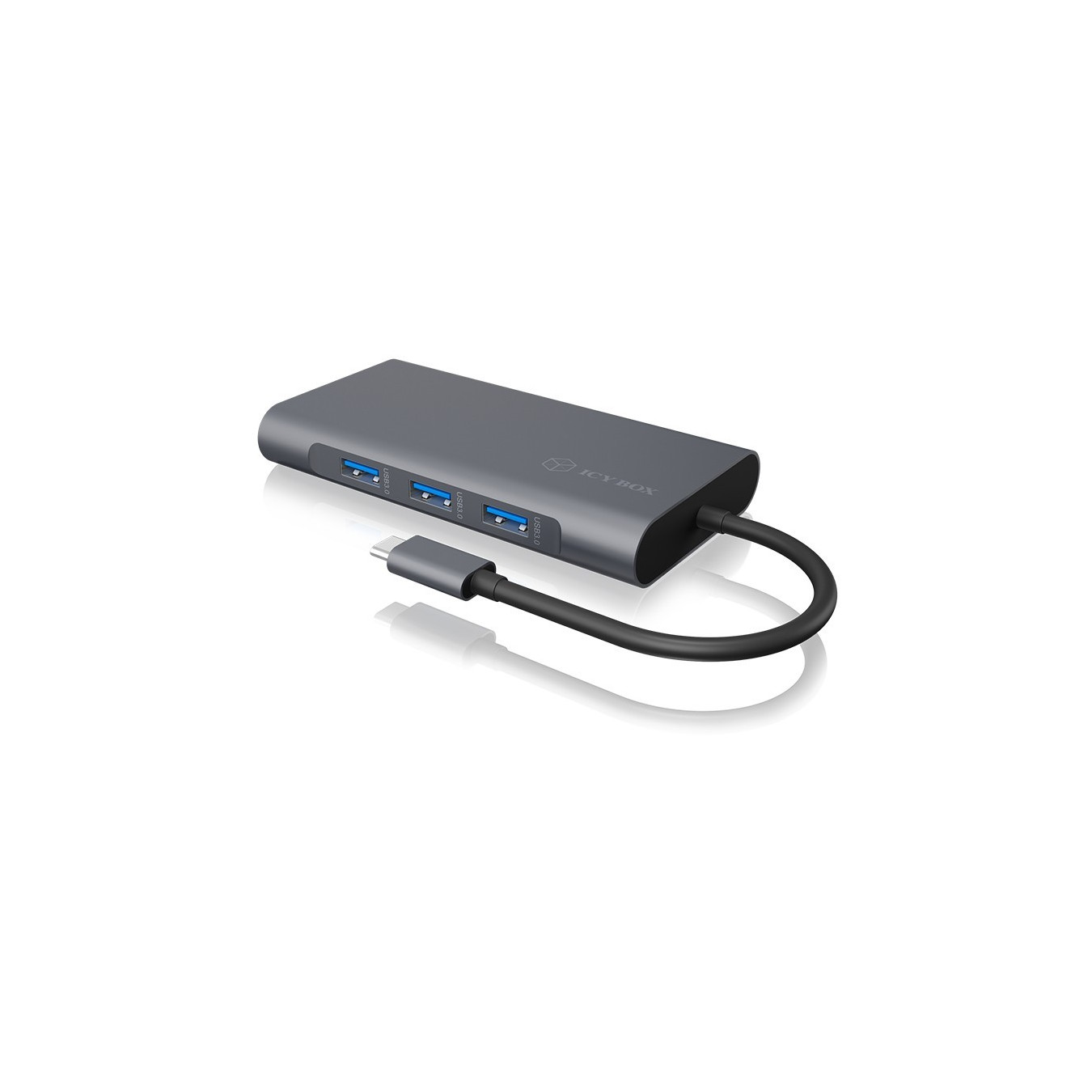 ICY BOX IB-DK4040-CPD USB-C 10-in-1 PD 100W DockingStation — Buy in Cyprus with Fast Delivery
