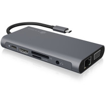ICY BOX IB-DK4040-CPD USB-C 10-in-1 PD 100W DockingStation — Buy in Cyprus with Fast Delivery