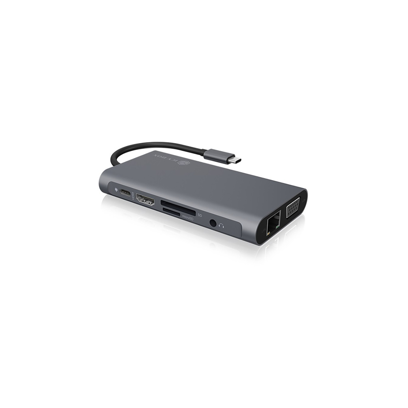 ICY BOX IB-DK4040-CPD USB-C 10-in-1 PD 100W DockingStation — Buy in Cyprus with Fast Delivery