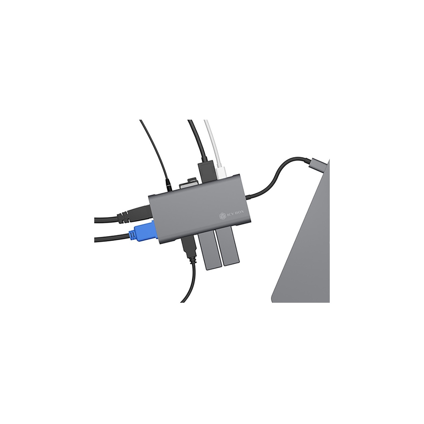 ICY BOX IB-DK4040-CPD USB-C 10-in-1 PD 100W DockingStation — Buy in Cyprus with Fast Delivery