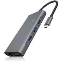 ICY BOX IB-DK4040-CPD USB-C 10-in-1 PD 100W DockingStation — Buy in Cyprus with Fast Delivery
