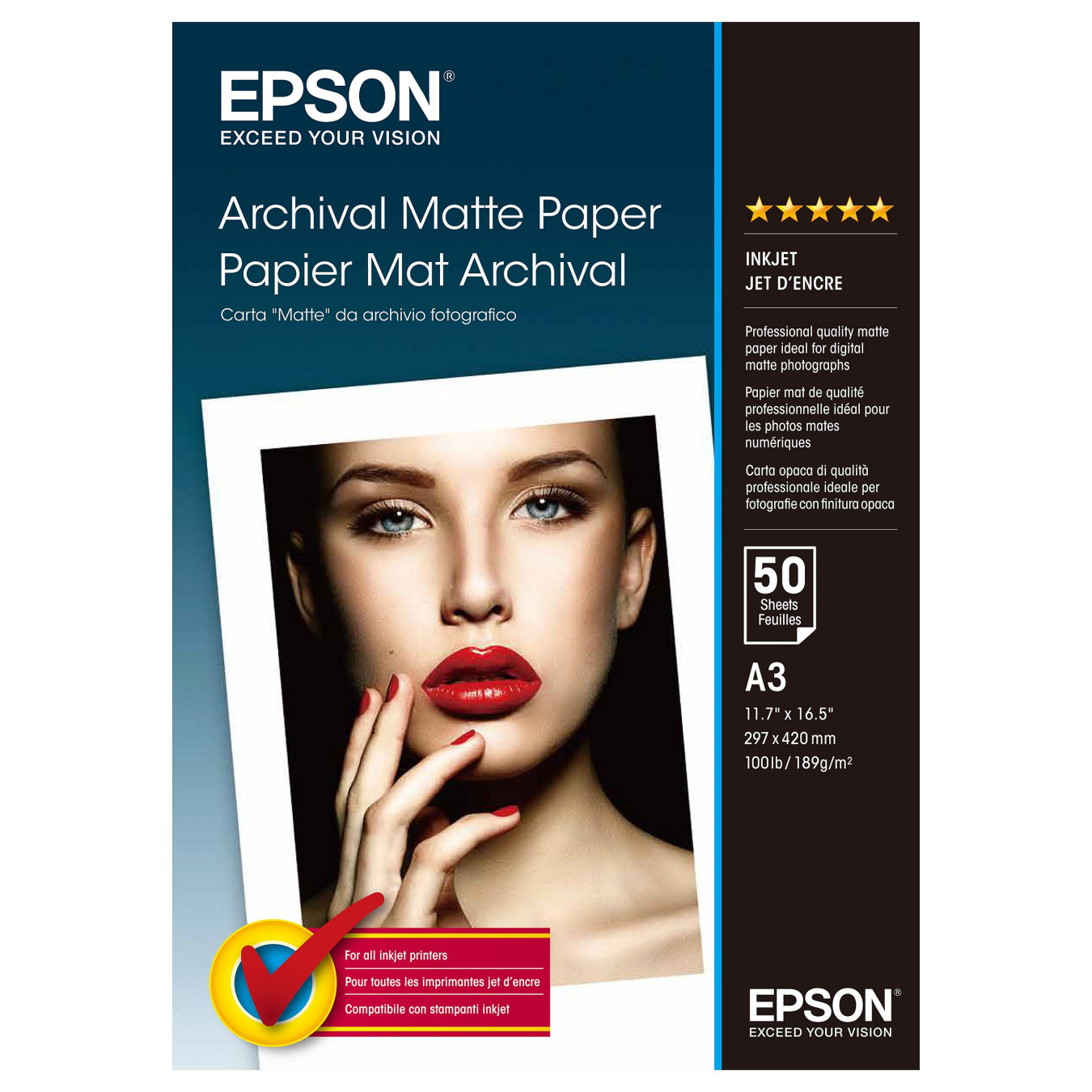 EPSON MATTE PAPER A3 2000P — Buy in Cyprus with Fast Delivery