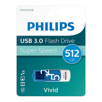 STICK Philips USB 3.0 512GB Vivid Edition Spring Blue — Buy in Cyprus with Fast Delivery