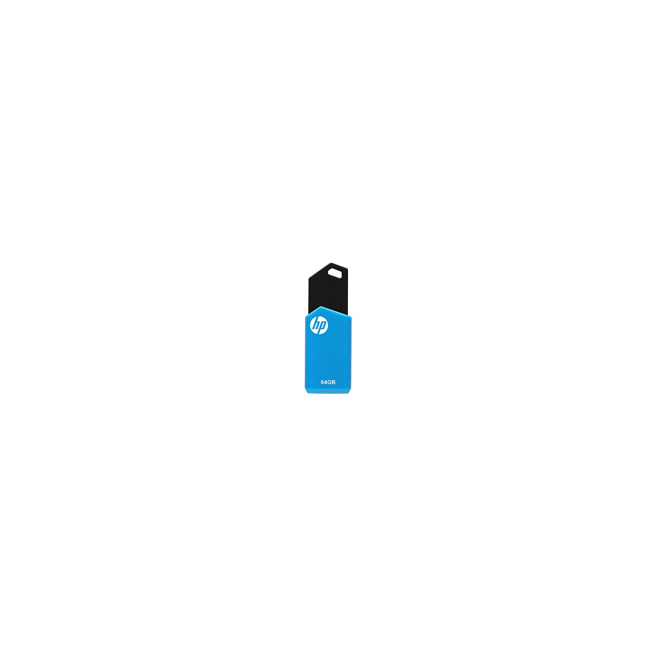STICK 64GB HP v150w 2.0 Flash Drive (black blue) retail — Buy in Cyprus with Fast Delivery