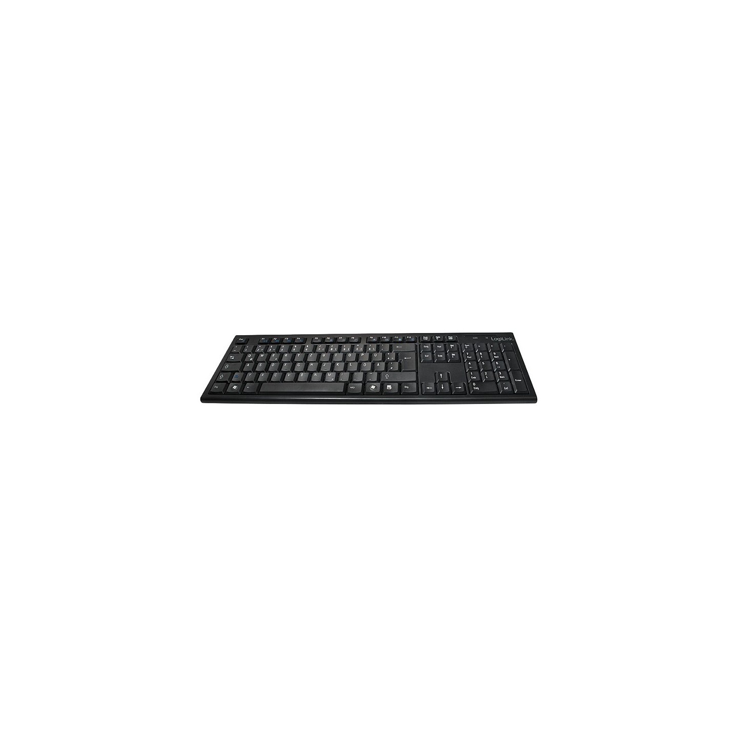 LogiLink ID0104 Wireless Keyboard Mouse Combo QWERTZ Black (Boxed) — Buy in Cyprus with Fast Delivery