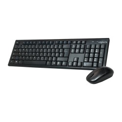 LogiLink ID0104 Wireless Keyboard Mouse Combo QWERTZ Black (Boxed) — Buy in Cyprus with Fast Delivery