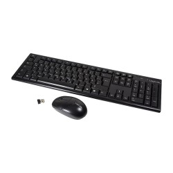 LogiLink ID0104 Wireless Keyboard Mouse Combo QWERTZ Black (Boxed) — Buy in Cyprus with Fast Delivery