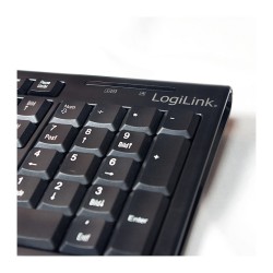 LogiLink ID0104 Wireless Keyboard Mouse Combo QWERTZ Black (Boxed) — Buy in Cyprus with Fast Delivery