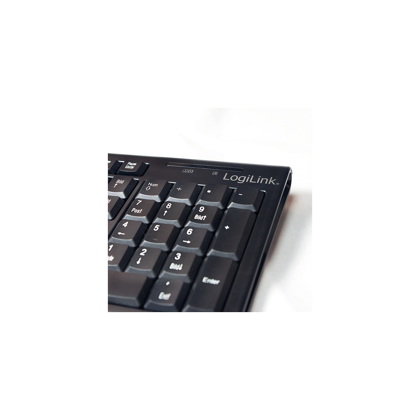 LogiLink ID0104 Wireless Keyboard Mouse Combo QWERTZ Black (Boxed) — Buy in Cyprus with Fast Delivery