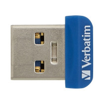 STICK 64GB USB 3.0 Verbatim Store'n'Stay Nano blue — Buy in Cyprus with Fast Delivery