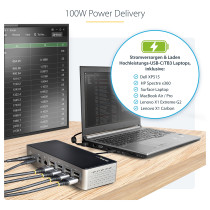 D StarTech QUAD MONITOR USB-C DOCK 4K60 — Buy in Cyprus with Fast Delivery