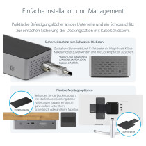 D StarTech QUAD MONITOR USB-C DOCK 4K60 — Buy in Cyprus with Fast Delivery