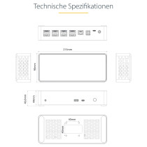 D StarTech QUAD MONITOR USB-C DOCK 4K60 — Buy in Cyprus with Fast Delivery