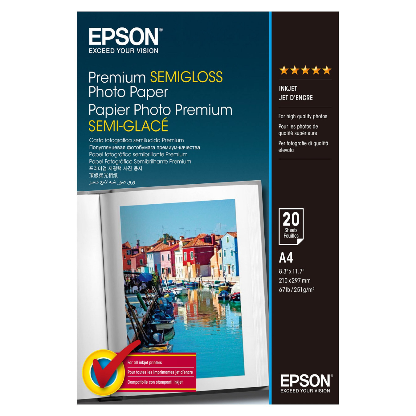 Epson C13S041332 A4 Fotopapier — Buy in Cyprus with Fast Delivery