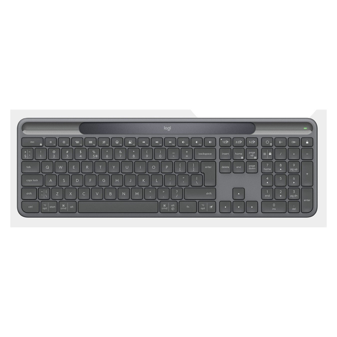 Logitech Slim Solar + for Business QWERTZ — Buy in Cyprus with Fast Delivery