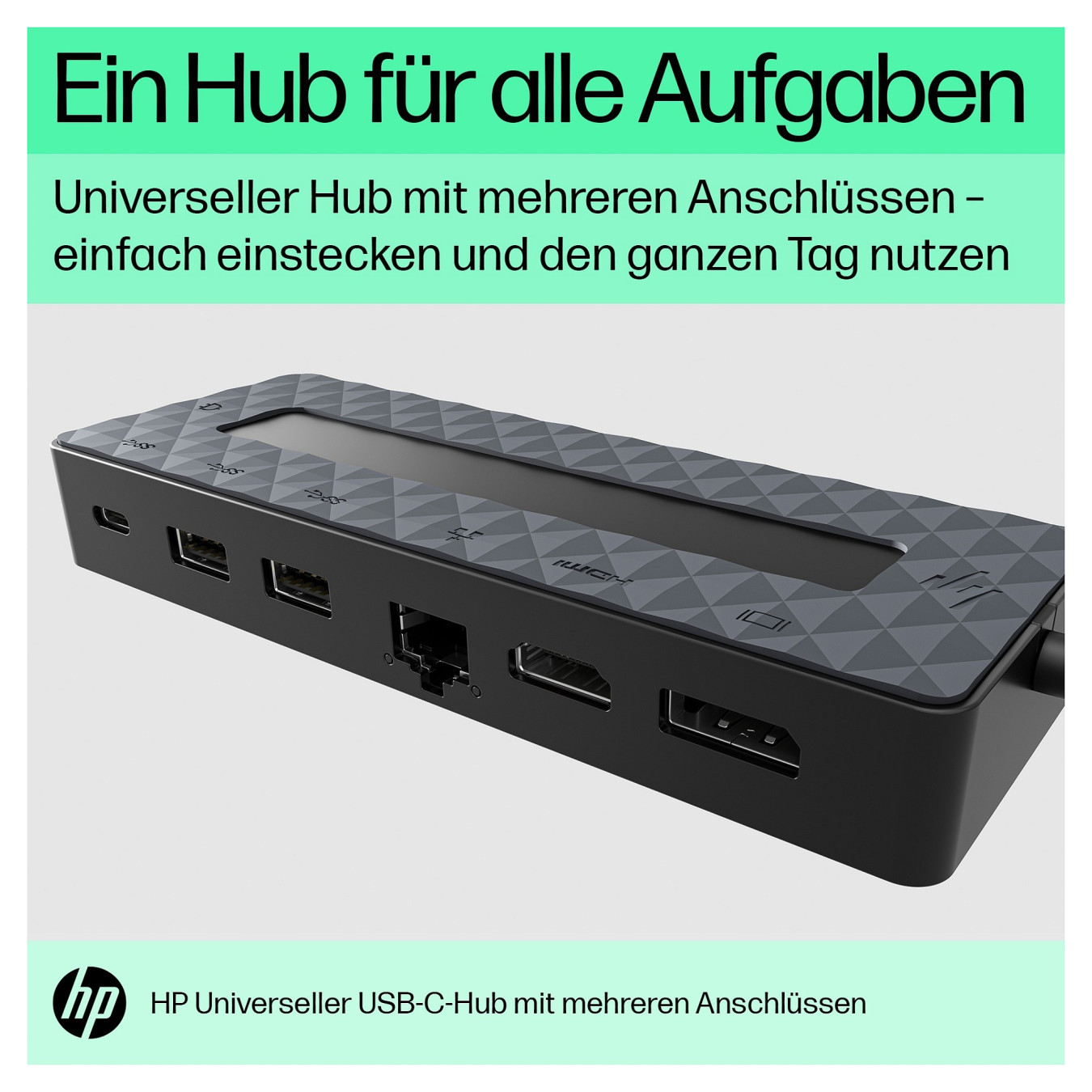 D HP universal USB-C multiport HUB — Buy in Cyprus with Fast Delivery