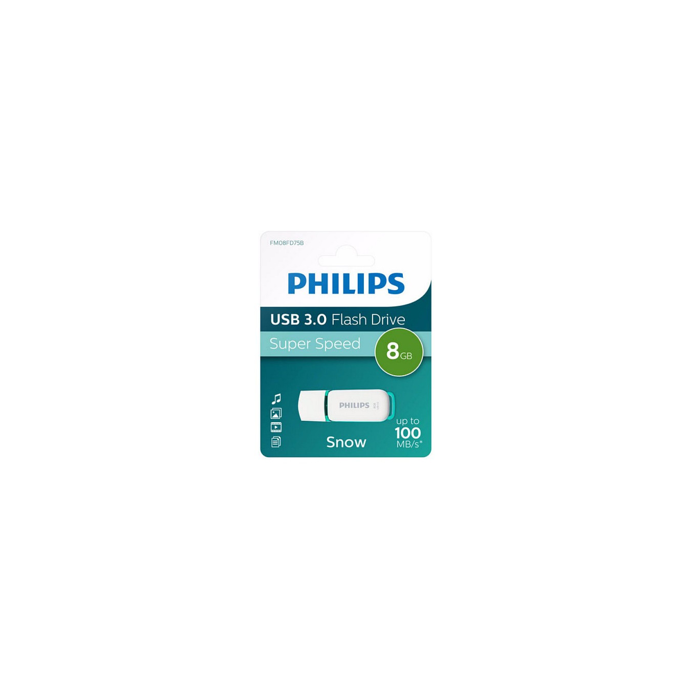 STICK Philips USB 3.0 8GB Snow Edition Spring Green — Buy in Cyprus with Fast Delivery