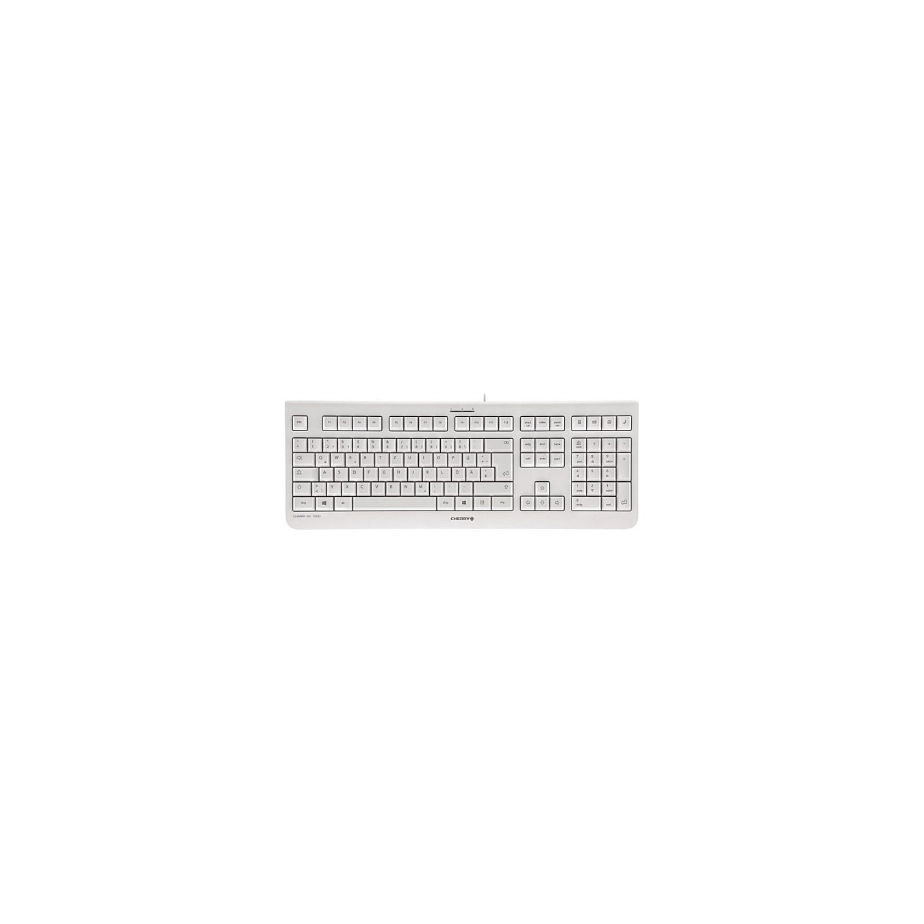 Cherry KC 1000 Corded CH-Layout weiß grau — Buy in Cyprus with Fast Delivery