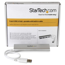 StarTech 4 PORT PORTABLE USB 3.0 HUB — Buy in Cyprus with Fast Delivery