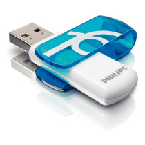 STICK Philips USB 2.0 16GB Vivid Edition Ocean Blue — Buy in Cyprus with Fast Delivery