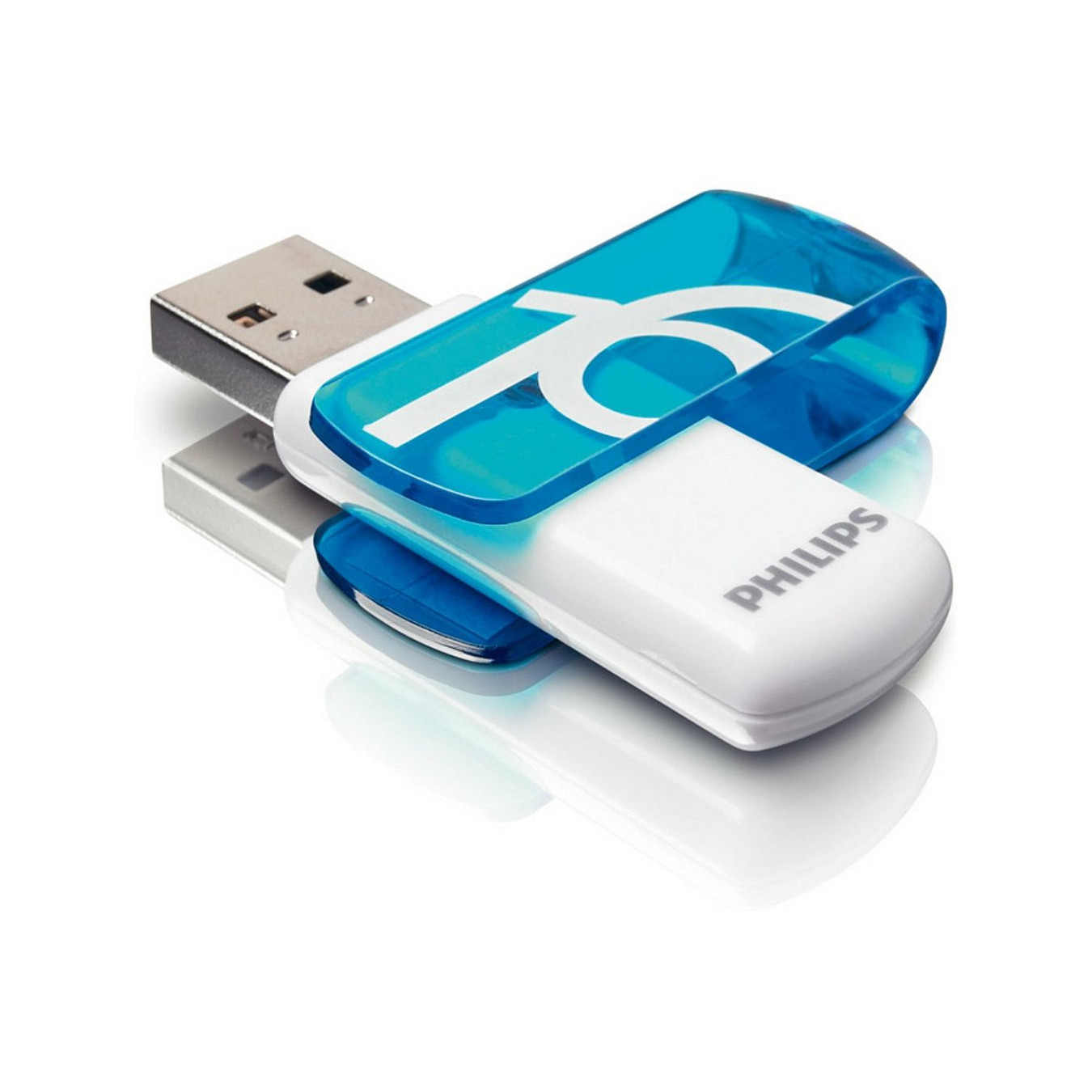 STICK Philips USB 2.0 16GB Vivid Edition Ocean Blue — Buy in Cyprus with Fast Delivery