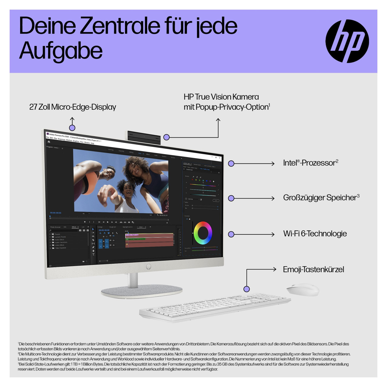 HP 27' FHD IPS All-in-One i5-1335U 16GB 1TB SSD Win11 27-cr0402ng — Buy in Cyprus with Fast Delivery
