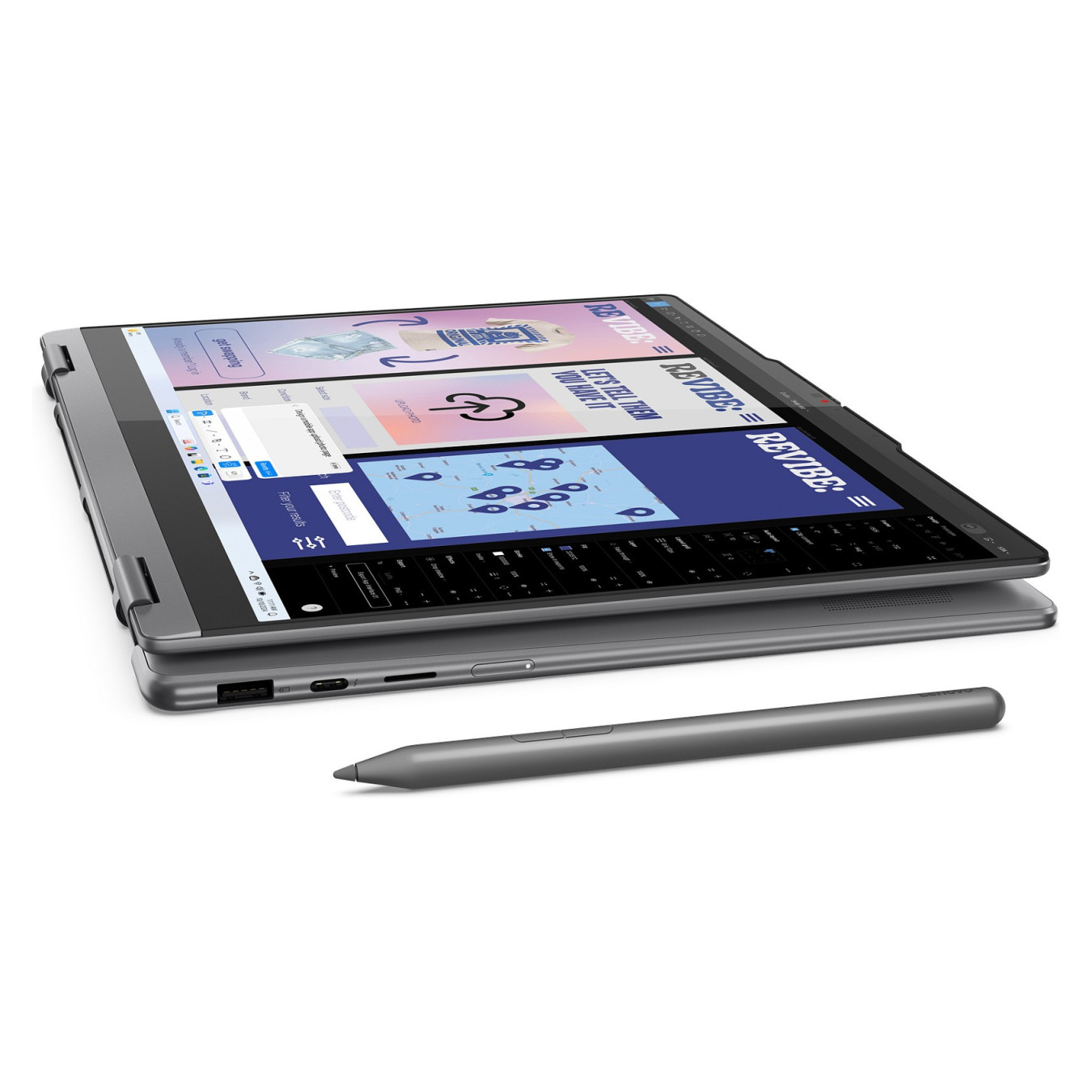 Lenovo Yoga 7 2-in-1 14ILL10 14' 2.8K OLED 2in1 Ultra 7 256V 16GB 1TB SSD Win11 — Buy in Cyprus with Fast Delivery