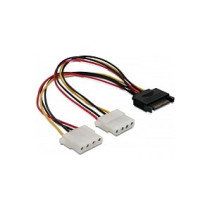SATA Power Adapt. 15p to 2x4p Delock — Buy in Cyprus with Fast Delivery