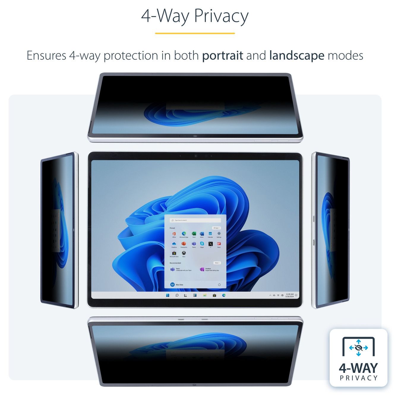 StarTech 13 SURFACE PRO PRIVACY SCREEN — Buy in Cyprus with Fast Delivery