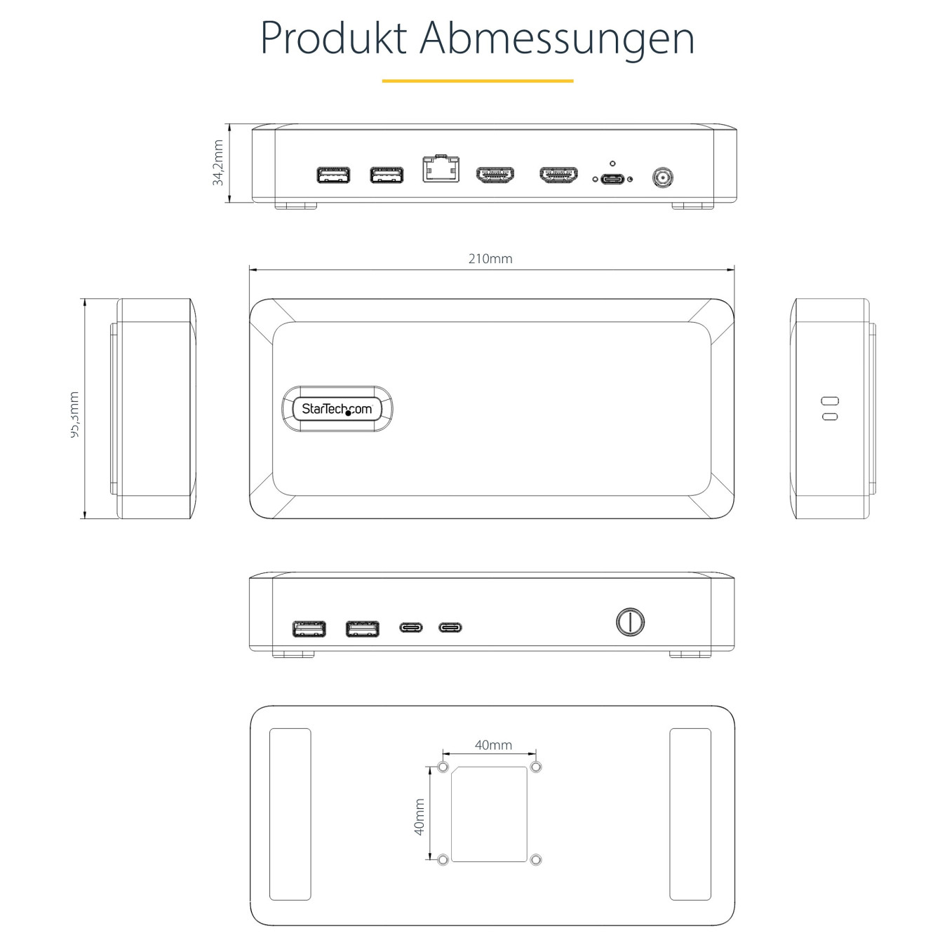 D StarTech USB4 DOCKING STATION DUAL 4K — Buy in Cyprus with Fast Delivery
