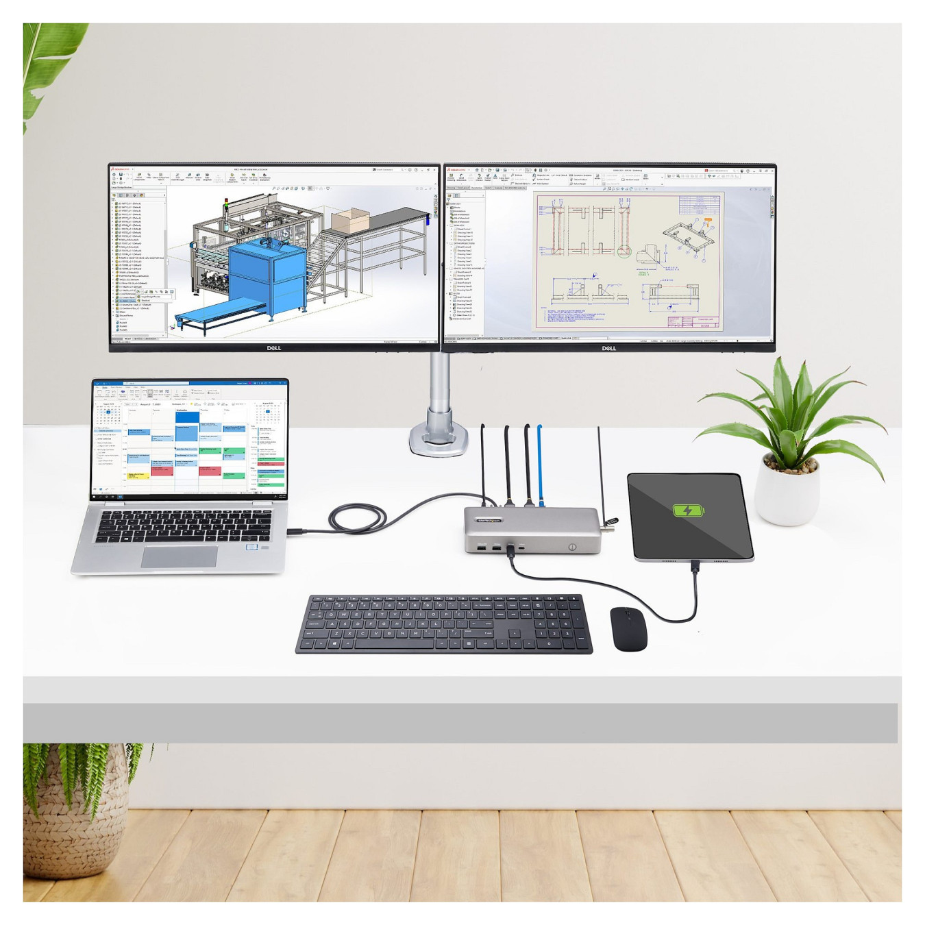 D StarTech USB4 DOCKING STATION DUAL 4K — Buy in Cyprus with Fast Delivery