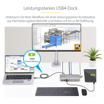 D StarTech USB4 DOCKING STATION DUAL 4K — Buy in Cyprus with Fast Delivery