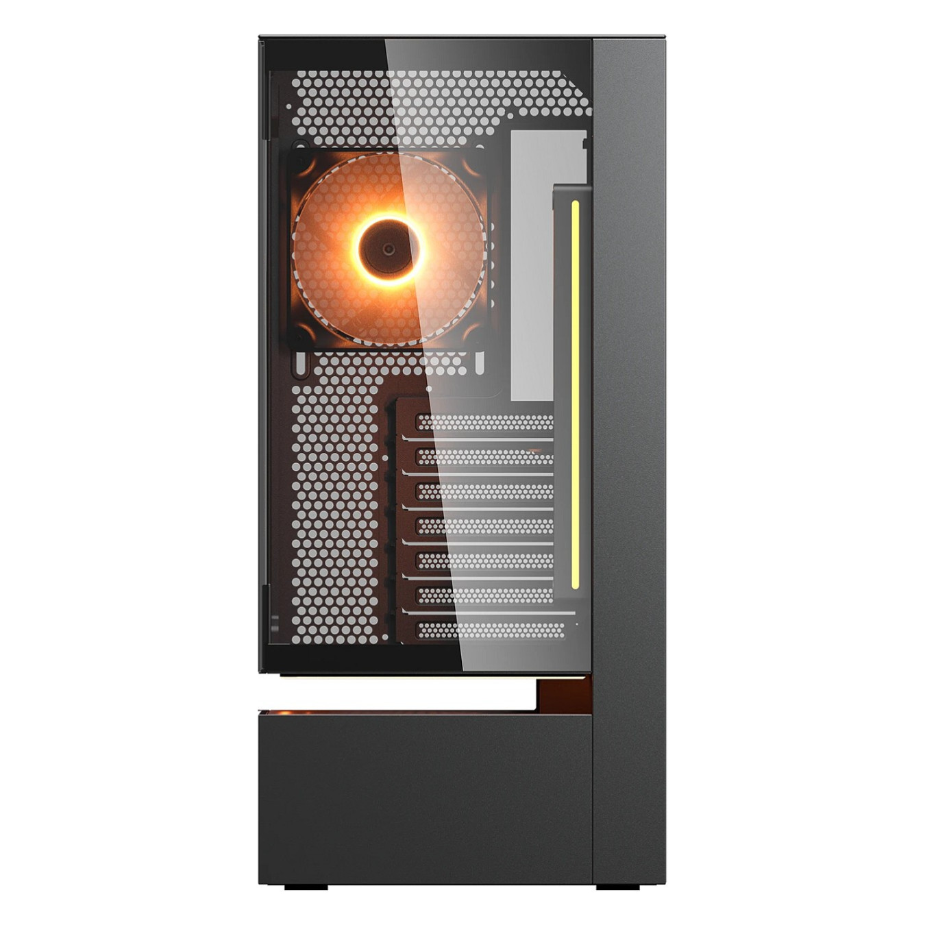Midi COUGAR CFV235. ARGB. Glas. Schwarz — Buy in Cyprus with Fast Delivery