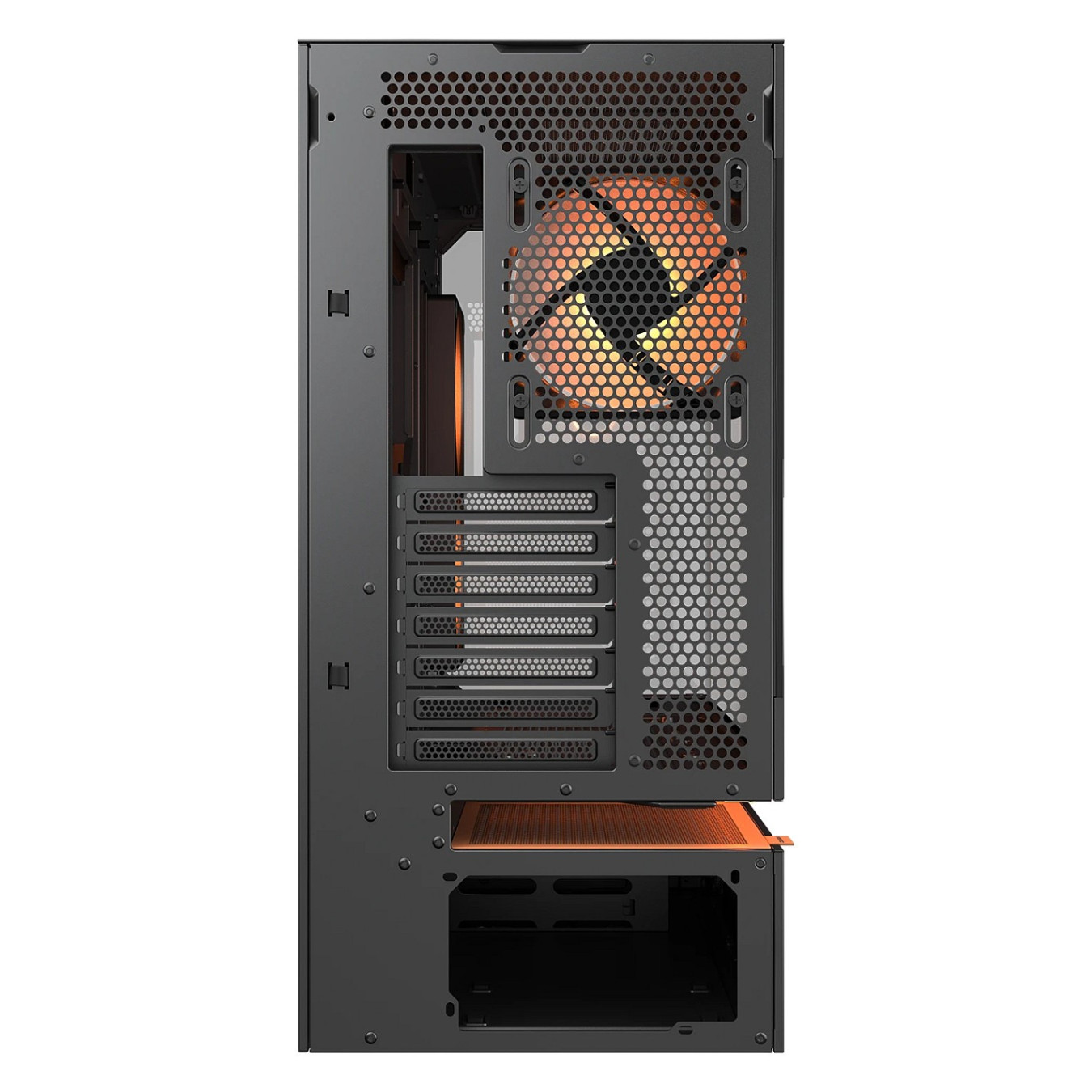 Midi COUGAR CFV235. ARGB. Glas. Schwarz — Buy in Cyprus with Fast Delivery