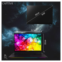 Captiva Notebook Highend Gaming R95-065GE 32GB 1TB SSD RTX5080 Win 11 — Buy in Cyprus with Fast Delivery