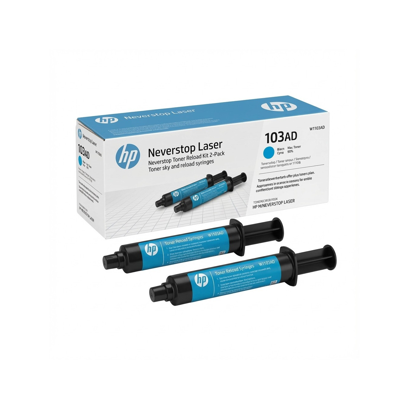 HP 103AD Neverstop Toner Reload Kit 2-Pack — Buy in Cyprus with Fast Delivery