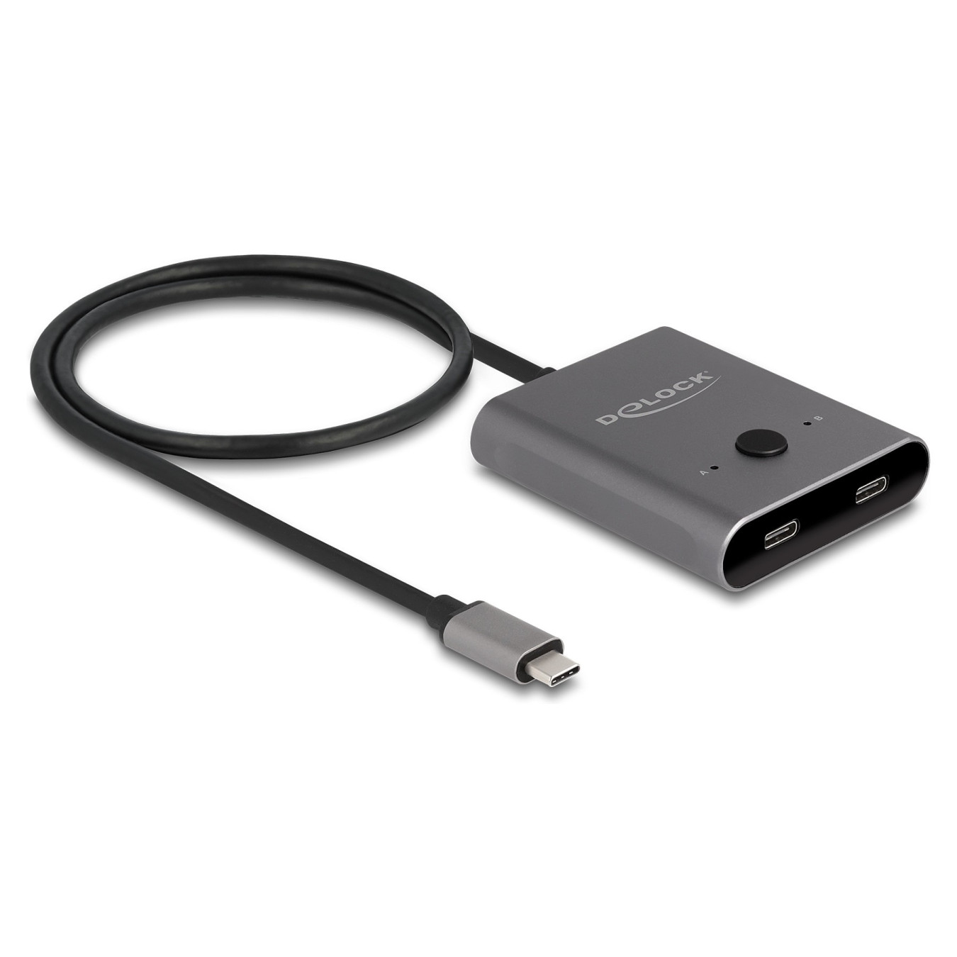 DELOCK USB 10 Gbps USB Type-C Switch 2 auf 1 bidirektional 8K — Buy in Cyprus with Fast Delivery