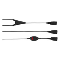 Jabra Supervisorkabel: QD auf 2x QD (incl. Mute-Switch) — Buy in Cyprus with Fast Delivery