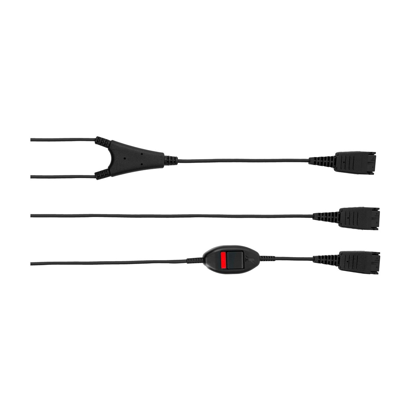 Jabra Supervisorkabel: QD auf 2x QD (incl. Mute-Switch) — Buy in Cyprus with Fast Delivery